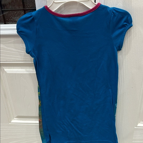 Disney Blue and Multicolor Kids Tee with Character Print - Picture 5 of 8